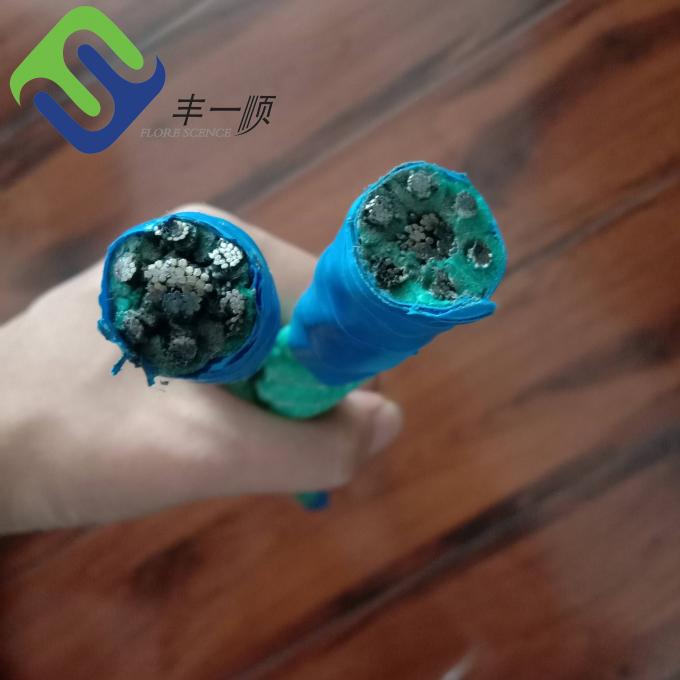 6 स्ट्रैंड्स फिशिंग नेट कॉम्बिनेशन वायर रोप पीपी मोनोफिलामेंट 16 मिमी 7