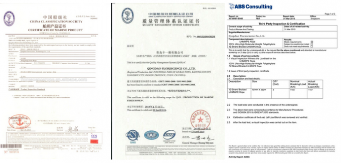 12 स्ट्रैंड SK75 सिंथेटिक UHMWPE चरखी रस्सी 14mm 100m 3