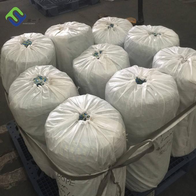 उच्च तन्यता 8 स्ट्रैंड ब्रैडेड पीपी समुद्री रस्सी पॉलीप्रोपाइलीन मोरिंग फ्लोटिंग टोइंग 4