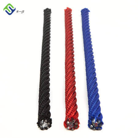 6 स्ट्रैंड्स फिशिंग नेट कॉम्बिनेशन वायर रोप पीपी मोनोफिलामेंट 16 मिमी 4