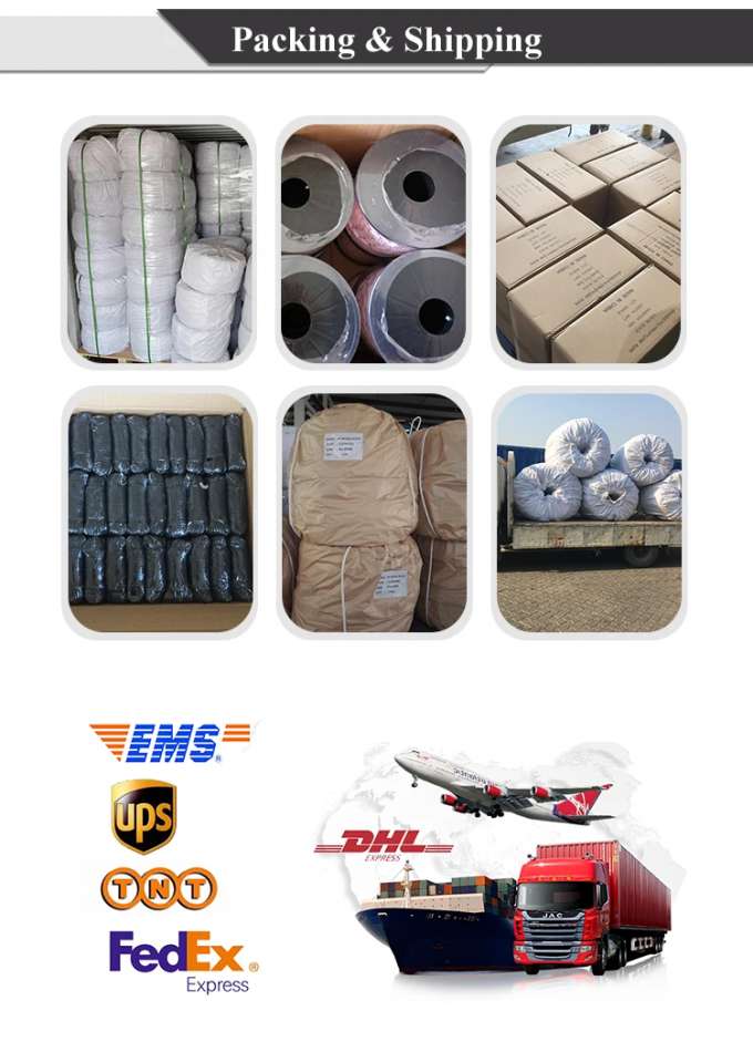 डबल ब्रैडेड नायलॉन लंगर रस्सी समुद्री लंगर / टो 2"X220m 5