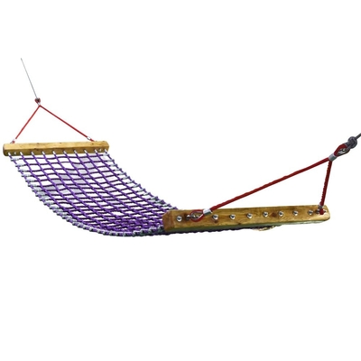 150cm*80cm 6 स्ट्रैंड पॉलिएस्टर संयोजन रस्सी खेल का मैदान हैमॉक स्विंग