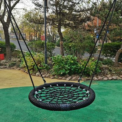 High Grade Classic Style Red Blue Bird Nest Swing for Playground with 120cm Dia and 500kg Capacity