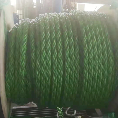 पोलीप्रोपाइलीन समुद्री स्टील तार संयोजन रस्सी 8 स्ट्रैंड्स 40mmx220m