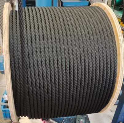 6 स्ट्रैंड 16mm*500m स्टील कोर पीपी संयोजन बच्चों के लिए खेल मैदान रस्सी खेल मैदान पुल