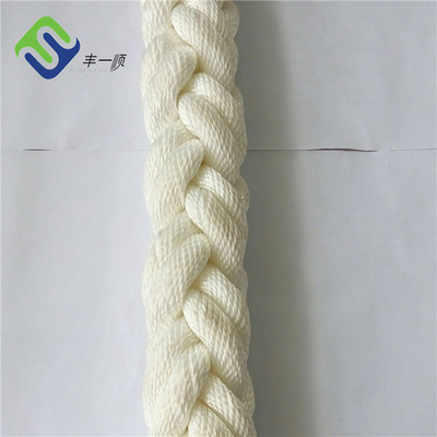 48mmx220m 8 स्ट्रैंड 100% नायलॉन पॉलीयामाइड लंगर रस्सी टोलिंग रस्सी