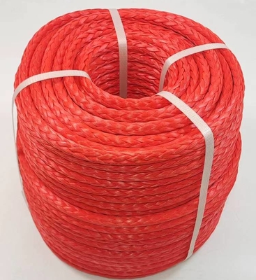 12 स्ट्रैंड ब्रैडेड हाई स्ट्रेंथ यूवी रेसिस्टेंस मरीन टॉकिंग रोप 48mm*220m