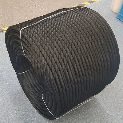 500 मीटर की लंबाई नमी प्रतिरोधी मोल्डो प्रतिरोधी 6 स्ट्रैंड आउटडोर उपयोग के लिए खेल का मैदान संयोजन रस्सी