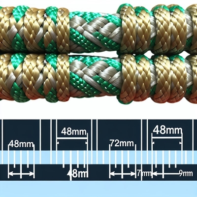 8 स्ट्रैंड पीपी मरीन मूरिंग रोप 30mm-120mm फ्लोटिंग पॉलीप्रोपाइलीन
