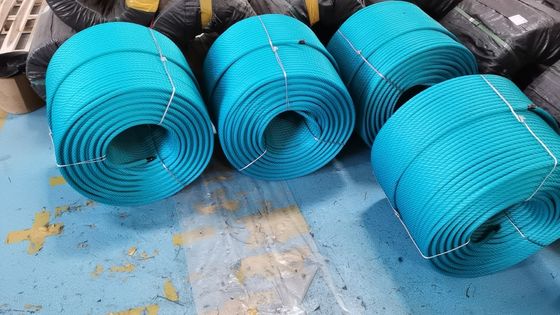 चढ़ाई जाल के लिए 6 स्ट्रैंड के 500 मीटर आउटडोर खेल का मैदान संयोजन रस्सी