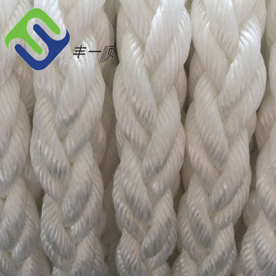 8 Strand Synthetic Elastic Nylon Mooring Rope for Marine Towing and Industrial Use