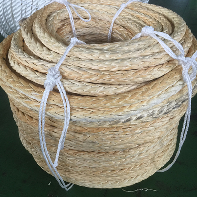 48 मिमी शिप टॉइंग 12 स्ट्रैंड UHMWPE रस्सी सिंथेटिक फाइबर ब्रेडेड