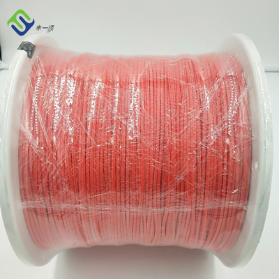 औद्योगिक टो 12 ​​स्ट्रैंड UHMWPE रस्सी पैराग्लाइडर चरखी 2.5 मिमी 1000m