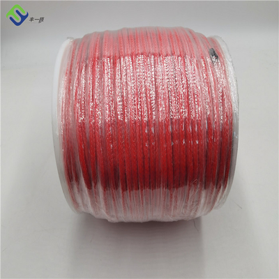 औद्योगिक टो 12 ​​स्ट्रैंड UHMWPE रस्सी पैराग्लाइडर चरखी 2.5 मिमी 1000m