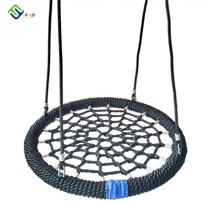 आउटडोर खेल का मैदान किड्स वेब नेस्ट स्विंग सीट 100cm