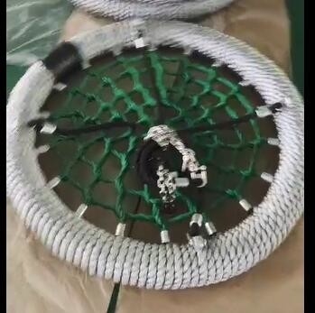 उच्च ग्रेड खेल का मैदान पक्षी घोंसला स्विंग 120 सेमी 12 सेमी अंगूठी अनुकूलित रंग के साथ